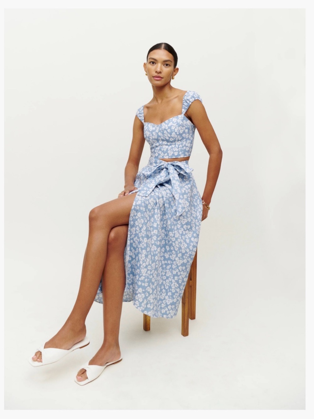 Reformation Clyde Linen Two Piece